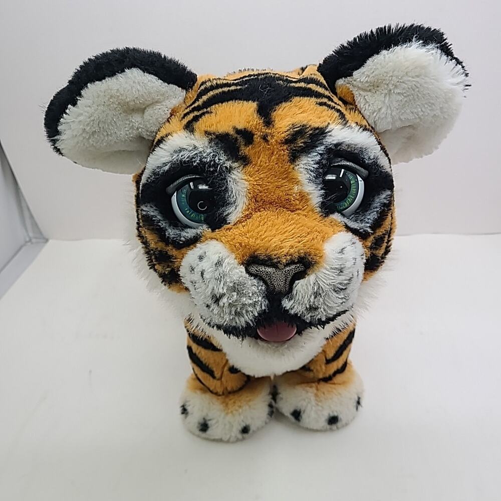 FurReal Roarin' Tyler The Playful Tiger Interactive Plush Toy 2016 Tested Works - Picture 2 of 14